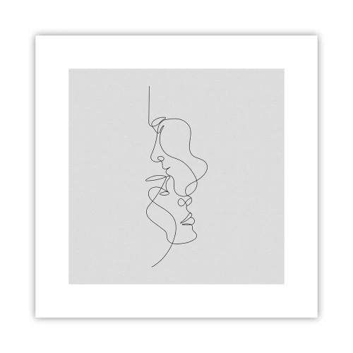 Poster - Die Hitze bitterer Begierden - 30x30 cm