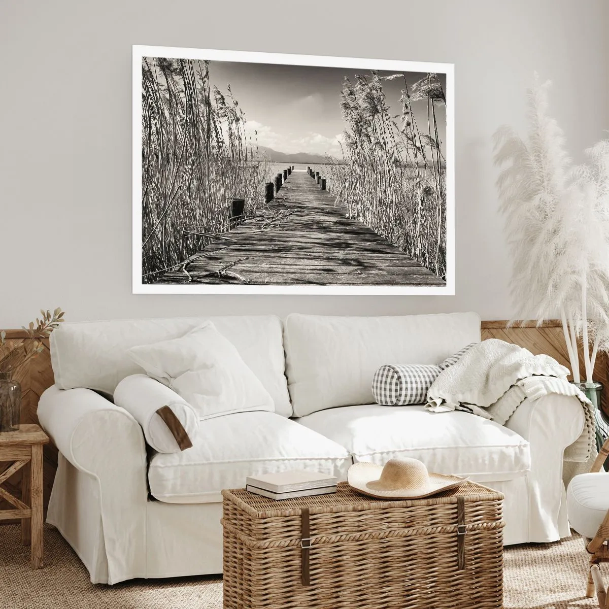 Poster - In der Stille des Grases - 91x61 cm