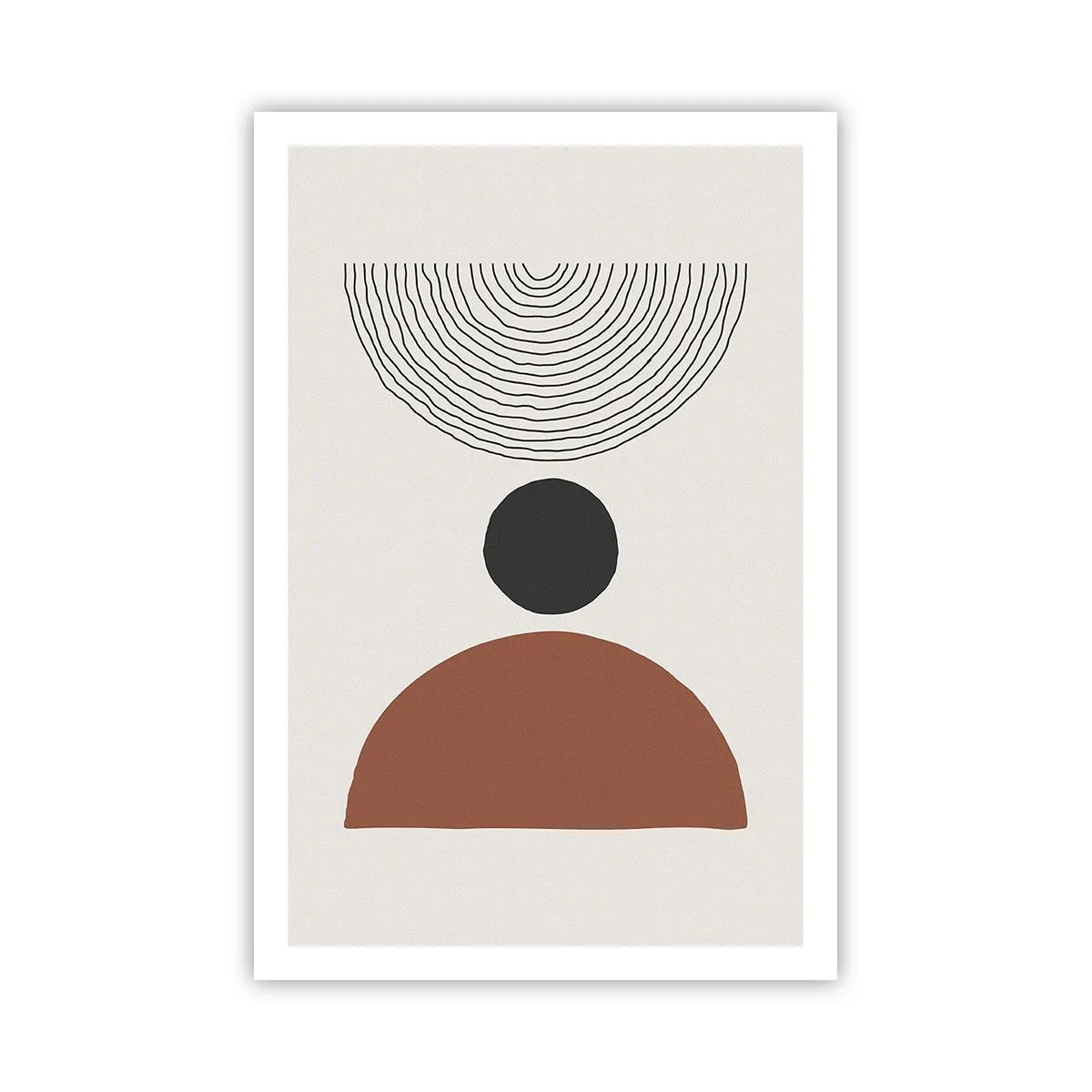 Poster - Das Zentrum der Aufmerksamkeit - 61x91 cm