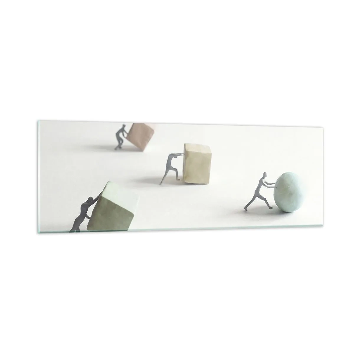 Glasbild - Bild auf glas - Pures Leben - 90x30 cm