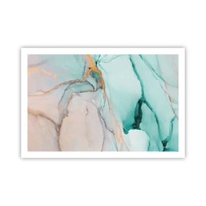 Poster - Ein Tanz der Formen und Farben - 91x61 cm
