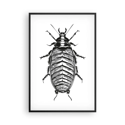 Poster in einem schwarzem Rahmen - Was für ein Exemplar! - 61x91 cm