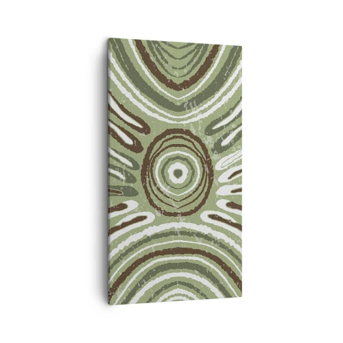 Bild auf Leinwand - Leinwandbild - Explosion von Emotionen - 45x80 cm