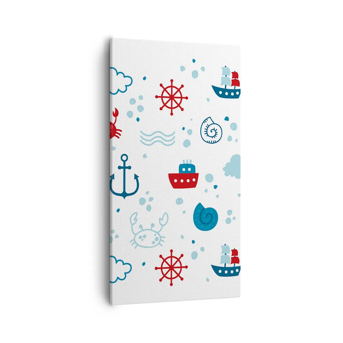 Bild auf Leinwand - Leinwandbild - Märchen vom Meer - 55x100 cm