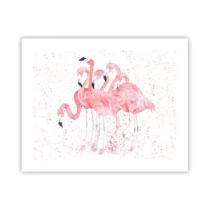 Poster - Rosa Ensemble - 50x40 cm
