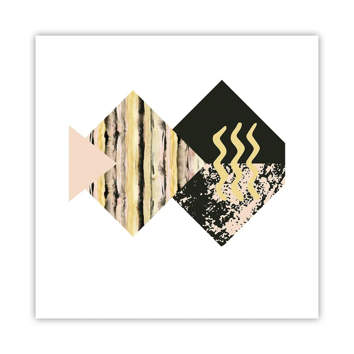 Poster - Es ist nicht so einfach - 30x30 cm