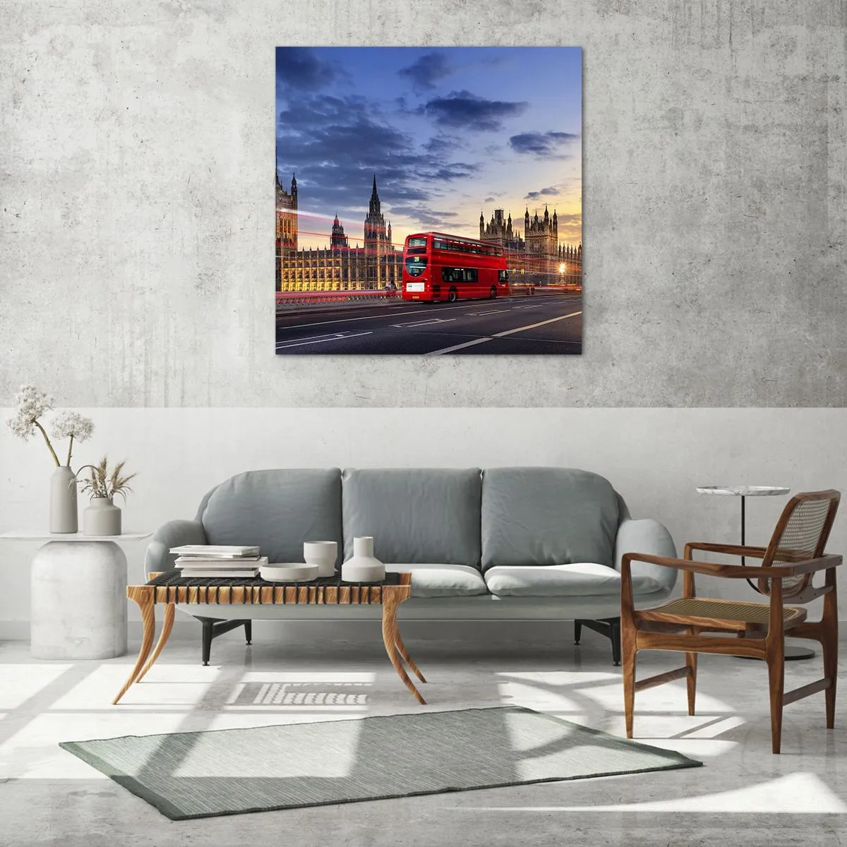 Glasbild - Bild auf glas - Spezielle Charaktere - 50x50 cm