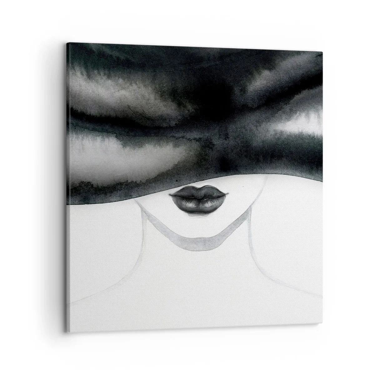 Bild auf Leinwand - Leinwandbild - Ein sinnliches Geheimnis - 50x50 cm