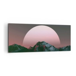 Bild auf Leinwand - Leinwandbild - In einer Nachbargalaxie - 100x40 cm