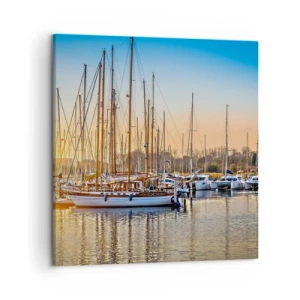 Bild auf Leinwand - Leinwandbild - Der Wind muss auch schlafen - 50x50 cm