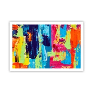 Poster - Das Leben ist wunderschoen! - 91x61 cm