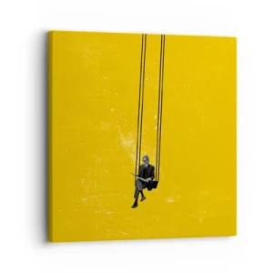 Bild auf Leinwand - Leinwandbild - Tag wie jeder andere - 30x30 cm