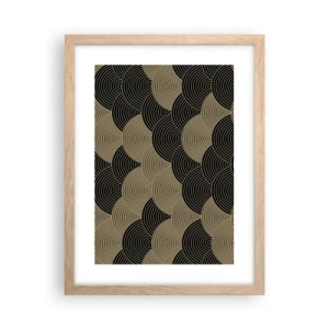 Poster in einem Rahmen aus heller Eiche - Einheit in der Vielfalt - 30x40 cm