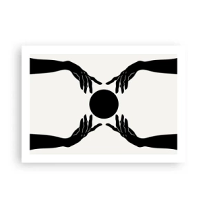 Poster - Geheimes Zeichen - 70x50 cm