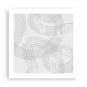 Poster - Es gibt keinen einfachen Weg - 50x50 cm