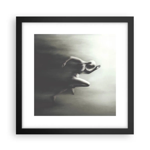 Poster in einem schwarzem Rahmen - Unwiderstehlich - 30x30 cm