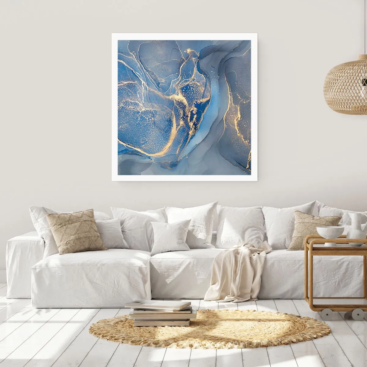 Poster - Goldstaub - 30x30 cm