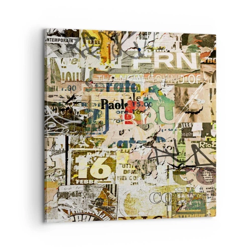 Bild auf Leinwand - Leinwandbild - Ach, es passiert... - 60x60 cm