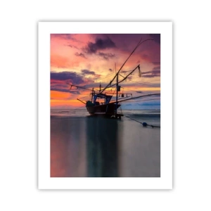 Poster - Exotischer Abend - 40x50 cm