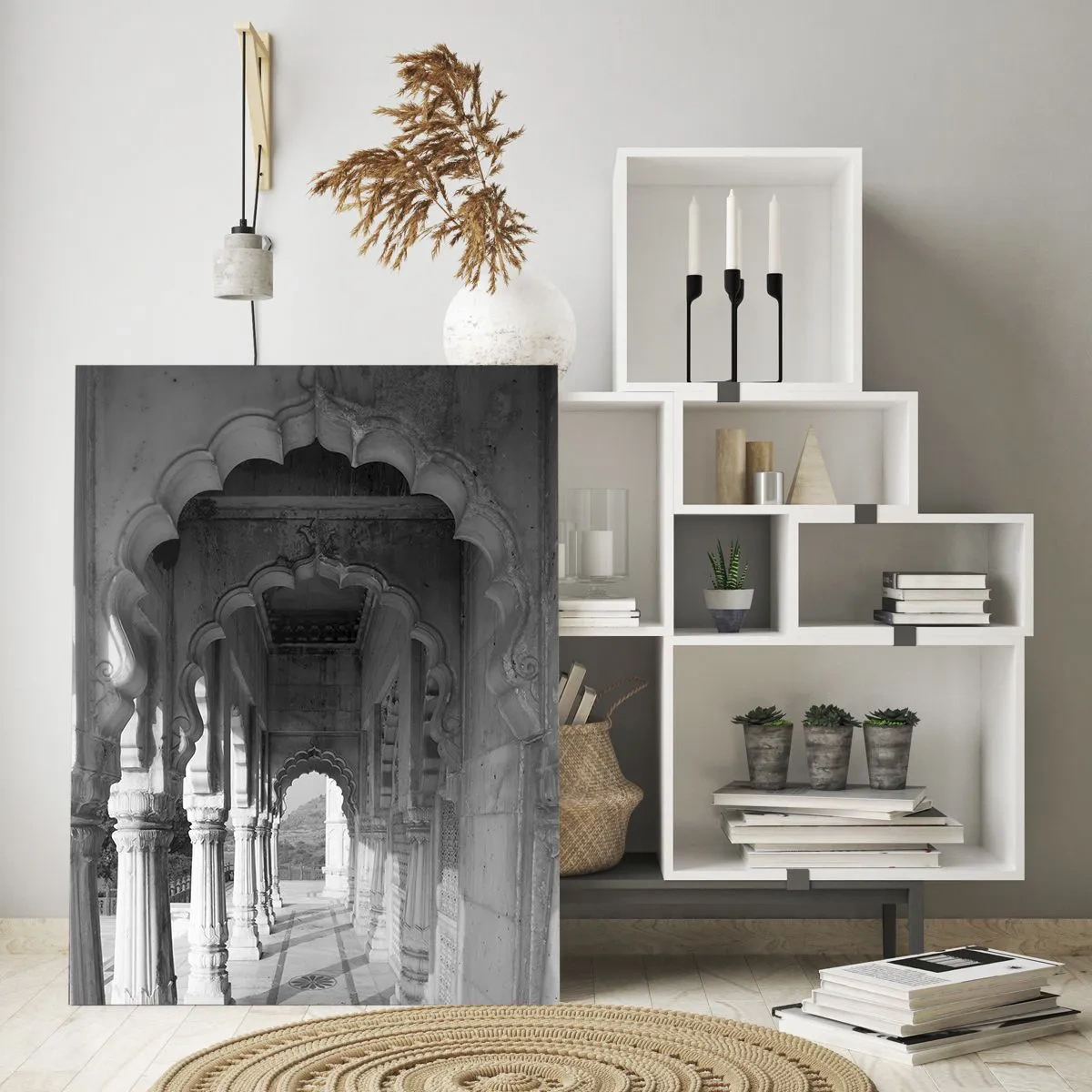 Glasbild - Bild auf glas - Hier spielen orientalische Märchen - 80x120 cm