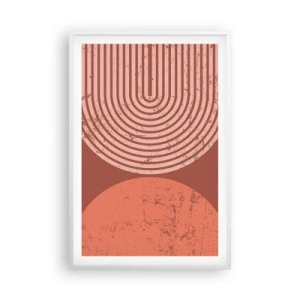 Poster in einem weißen Rahmen - Enge Beziehung - 61x91 cm