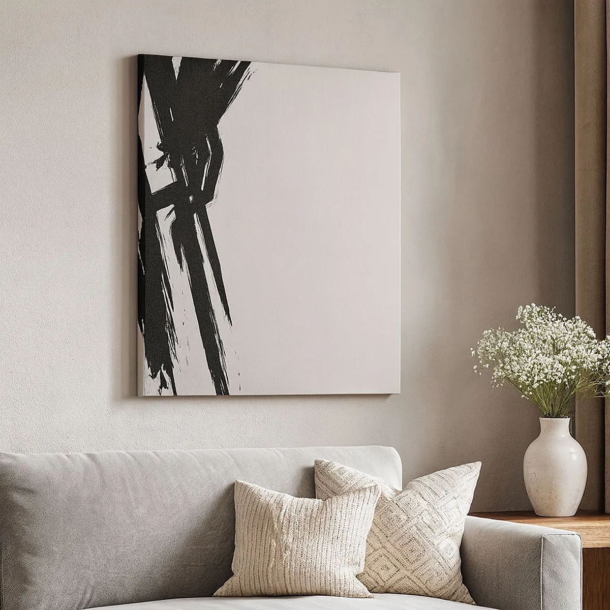 Bild auf Leinwand - Leinwandbild - Unaufhaltsamer Trieb - 30x30 cm