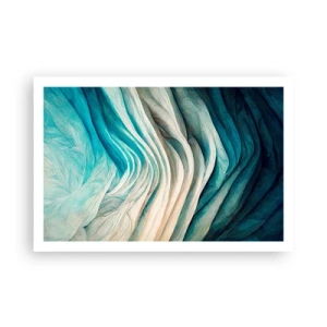 Poster - Blaue Unersättlichkeit - 91x61 cm