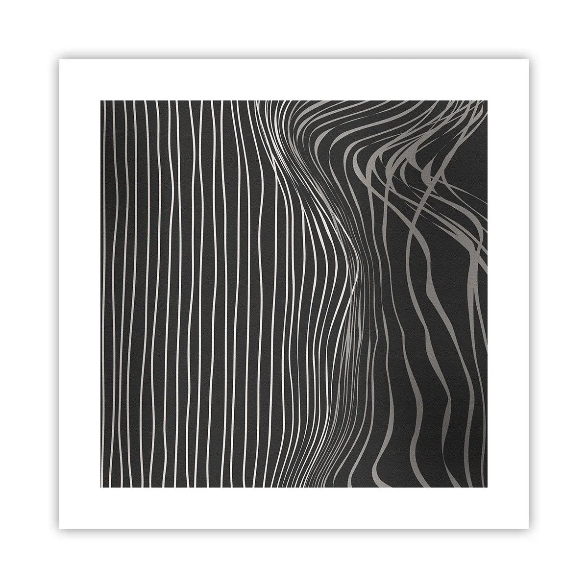 Poster - Rhythmus und Akzent - 40x40 cm