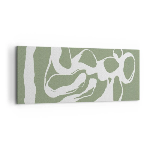 Bild auf Leinwand - Leinwandbild - Ruf des Weltraums - 100x40 cm