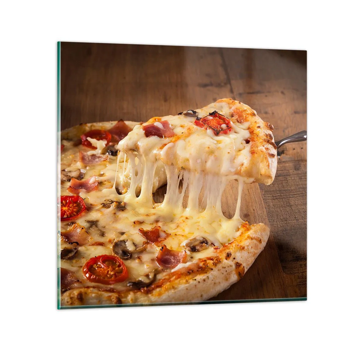 Glasbild - Bild auf glas - Ein Meisterwerk der italienischen Kunst - 60x60 cm