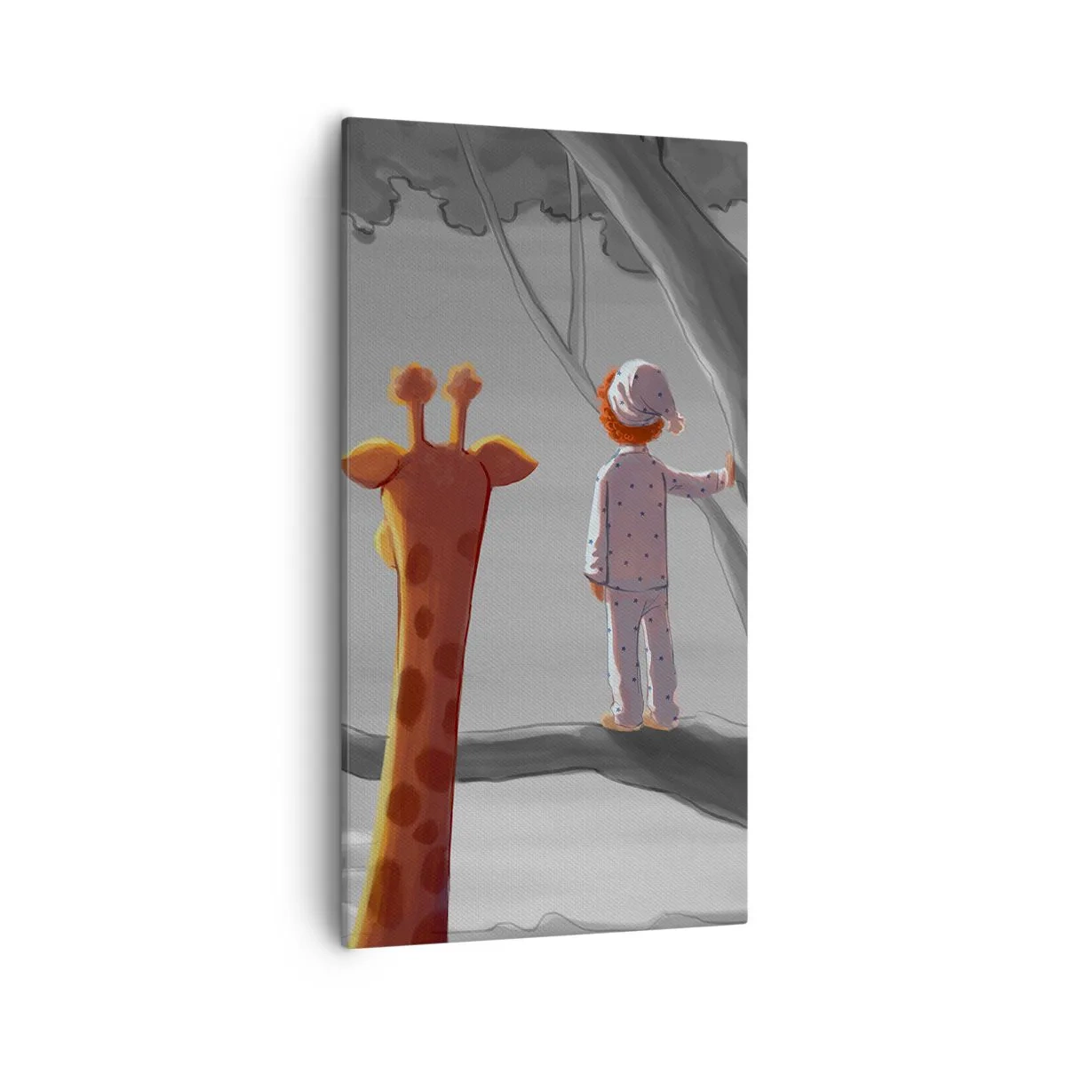 Bild auf Leinwand - Leinwandbild - Das passiert wirklich - 55x100 cm