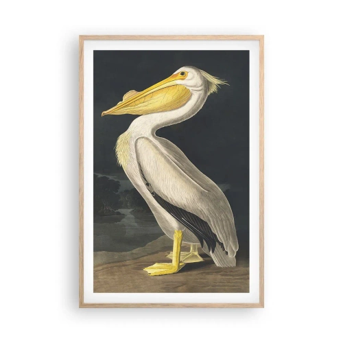 Poster in einem Rahmen aus heller Eiche - Voller Stolz - 61x91 cm