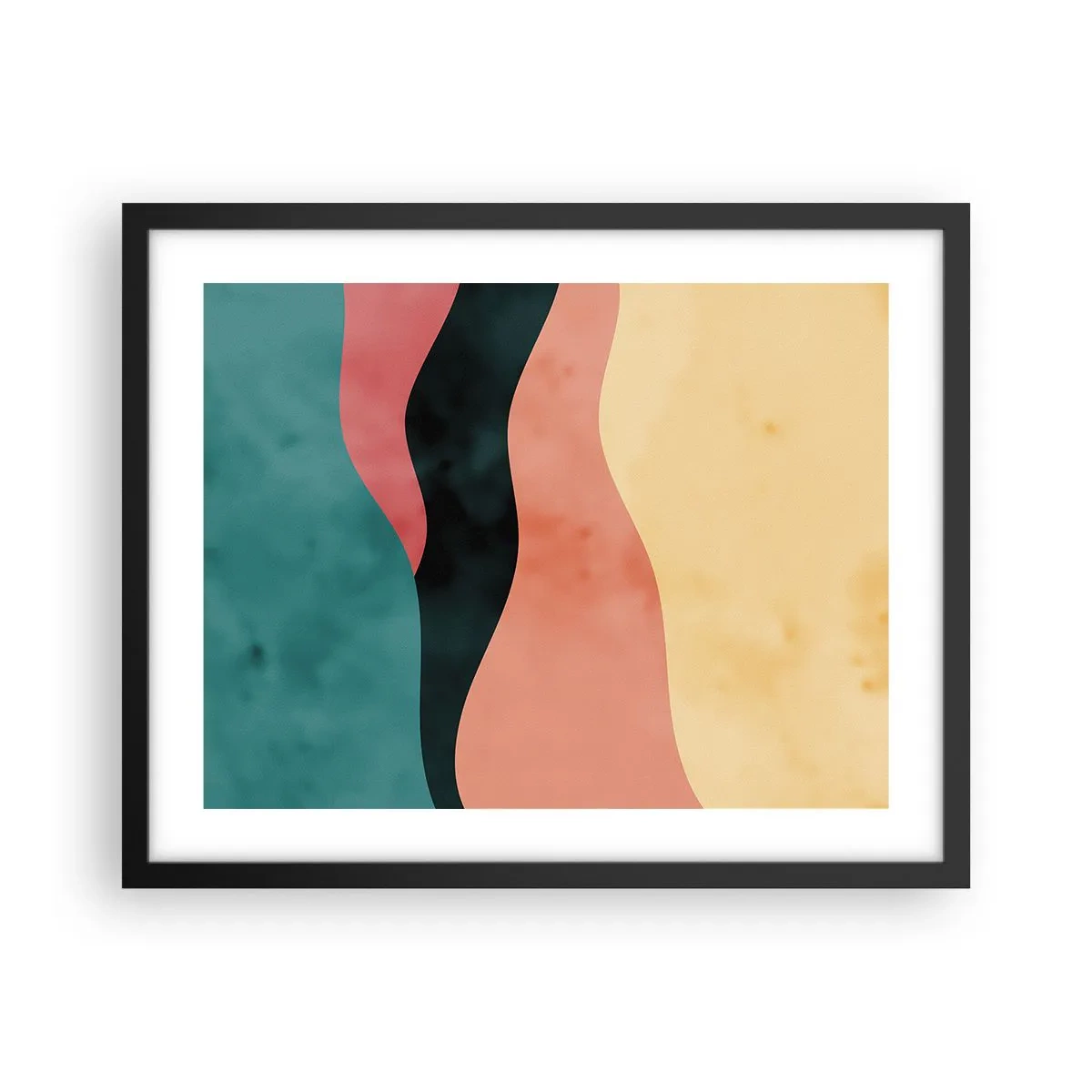 Poster in einem schwarzem Rahmen - Konforme Nichtkonformität - 50x40 cm