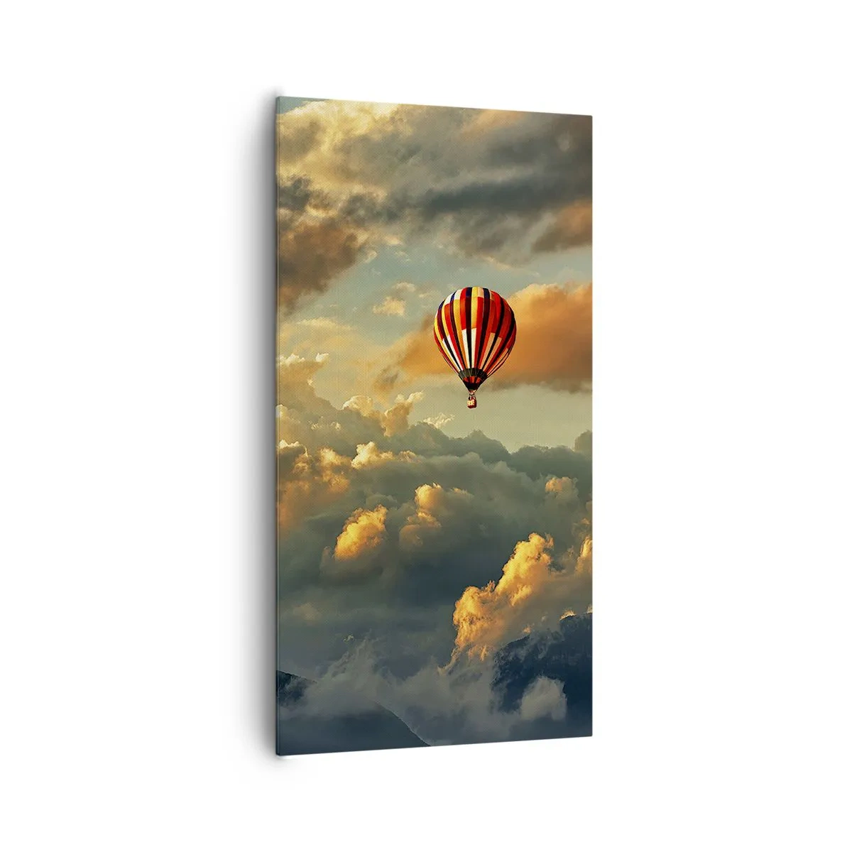 Bild auf Leinwand - Leinwandbild - Ich fliege, weil ich es will - 65x120 cm