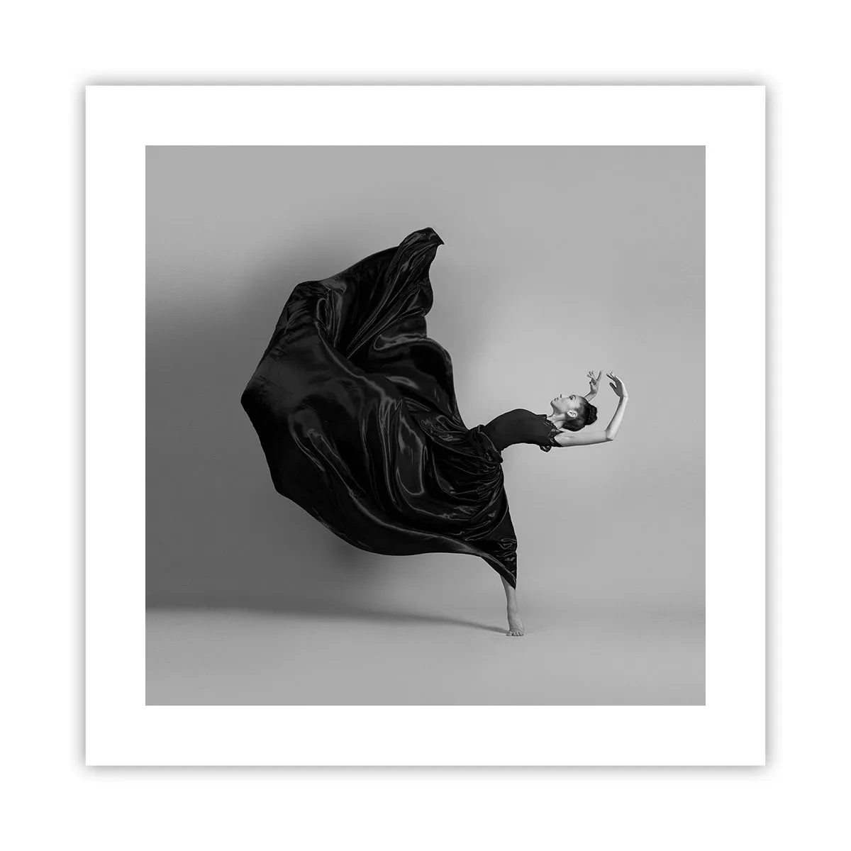 Poster - Beflügelt durch die Musik - 40x40 cm