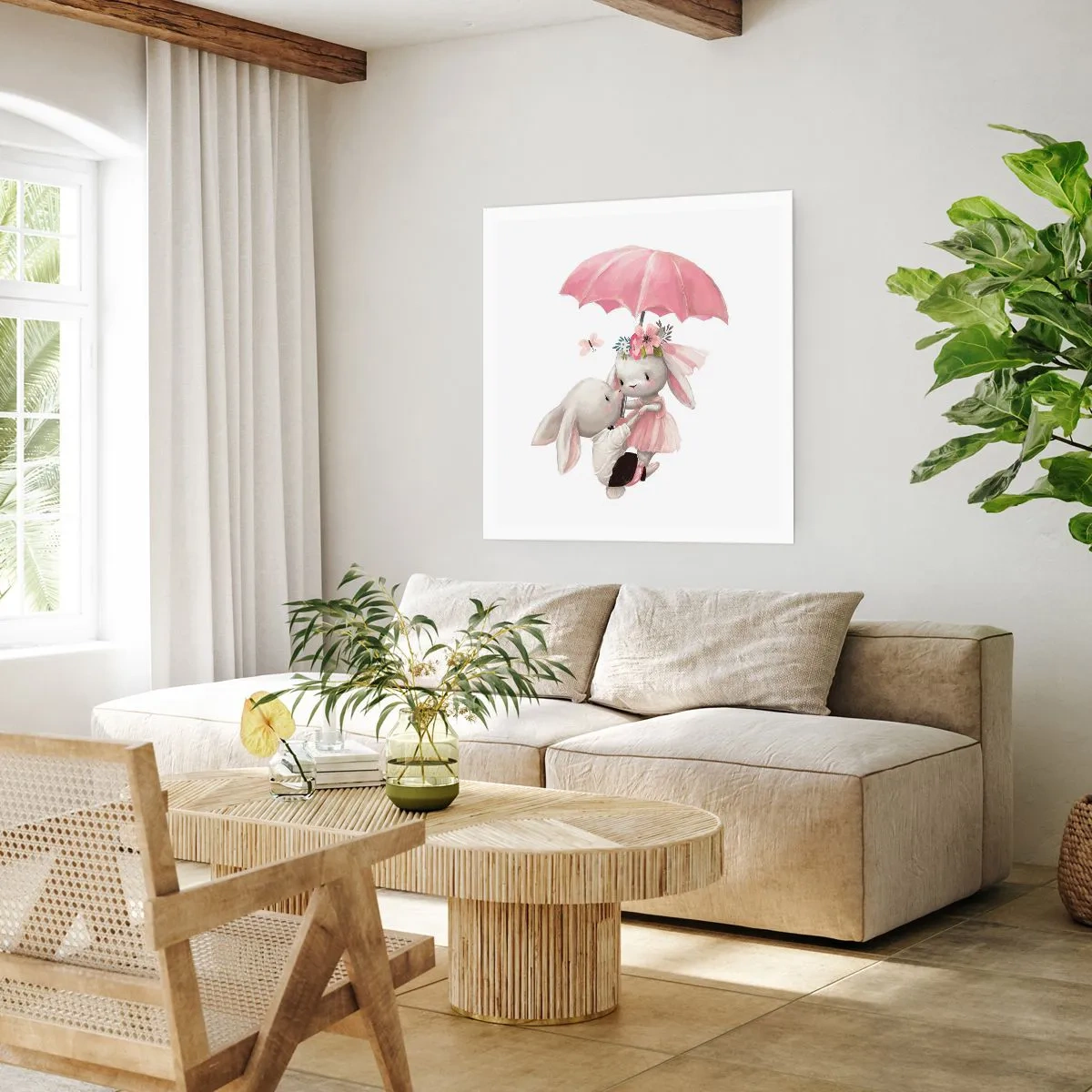 Poster - Das ist eben Liebe - 30x30 cm