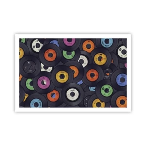 Poster - Farben der Klassiker - 91x61 cm