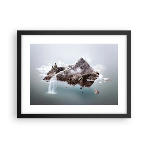 Poster in einem schwarzem Rahmen - Mit dem Auge eines Surrealisten - 40x30 cm