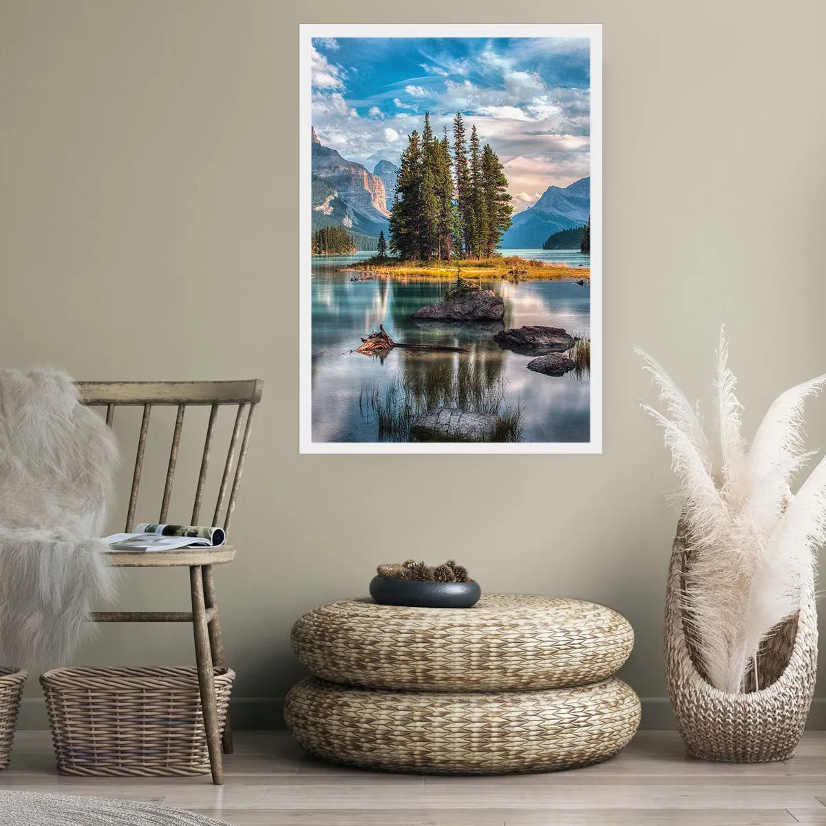 Poster - An dem tollen und sauberen Wasser ... - 70x100 cm