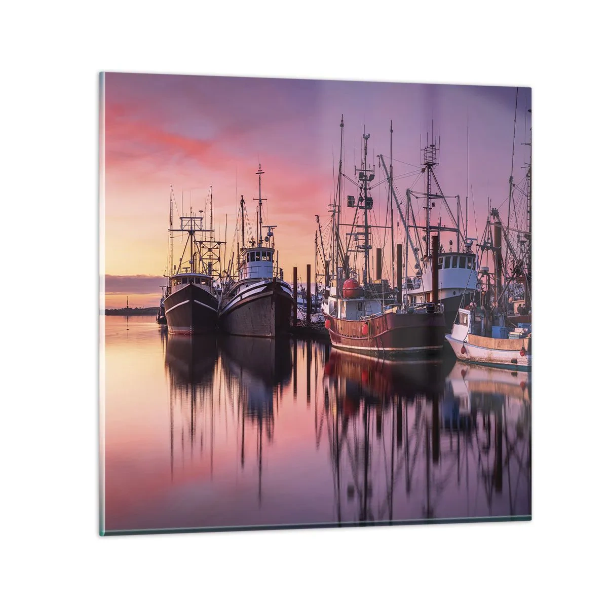 Glasbild - Bild auf glas - Vor dem nächsten Tag - 70x70 cm