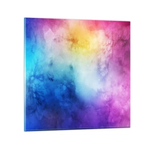 Glasbild - Bild auf glas - Fast auf Wolke sieben - 30x30 cm