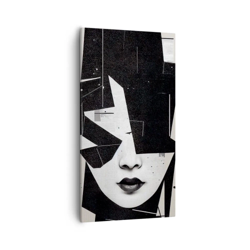 Bild auf Leinwand - Leinwandbild - Tief verborgen - 55x100 cm