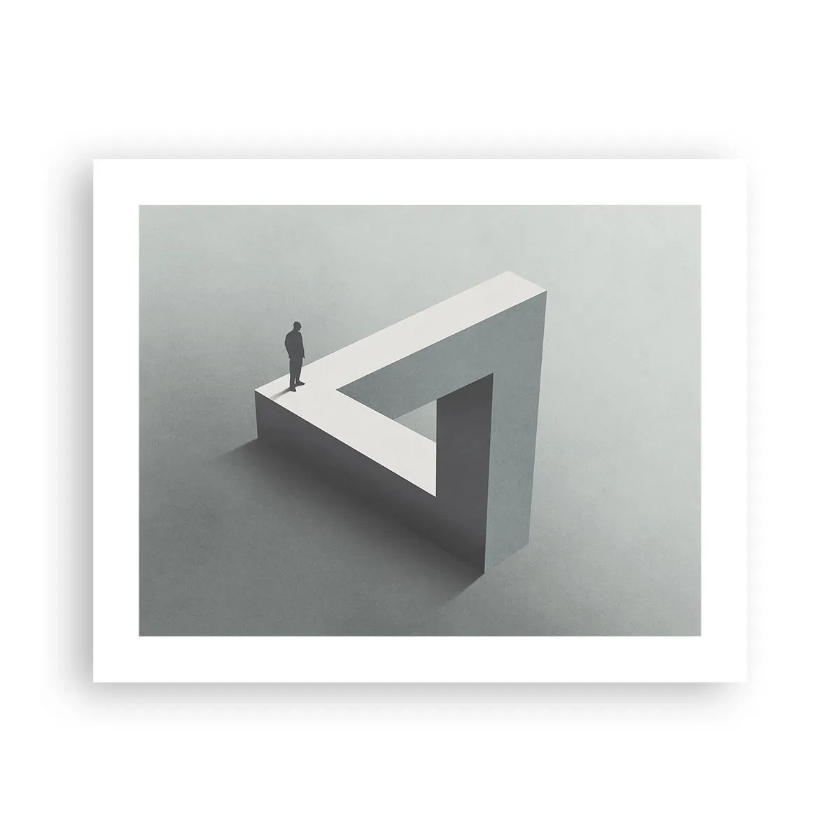 Poster - Es ist also doch möglich - 50x40 cm