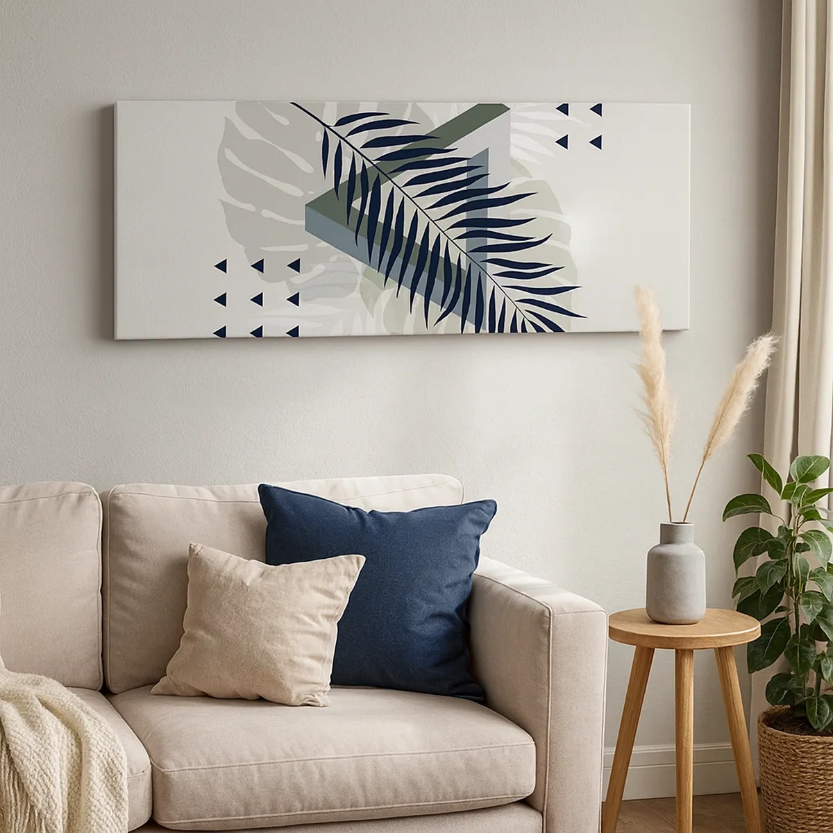 Bild auf Leinwand - Leinwandbild - Natur und Geometrie – zwei Ordnungen? - 30x30 cm