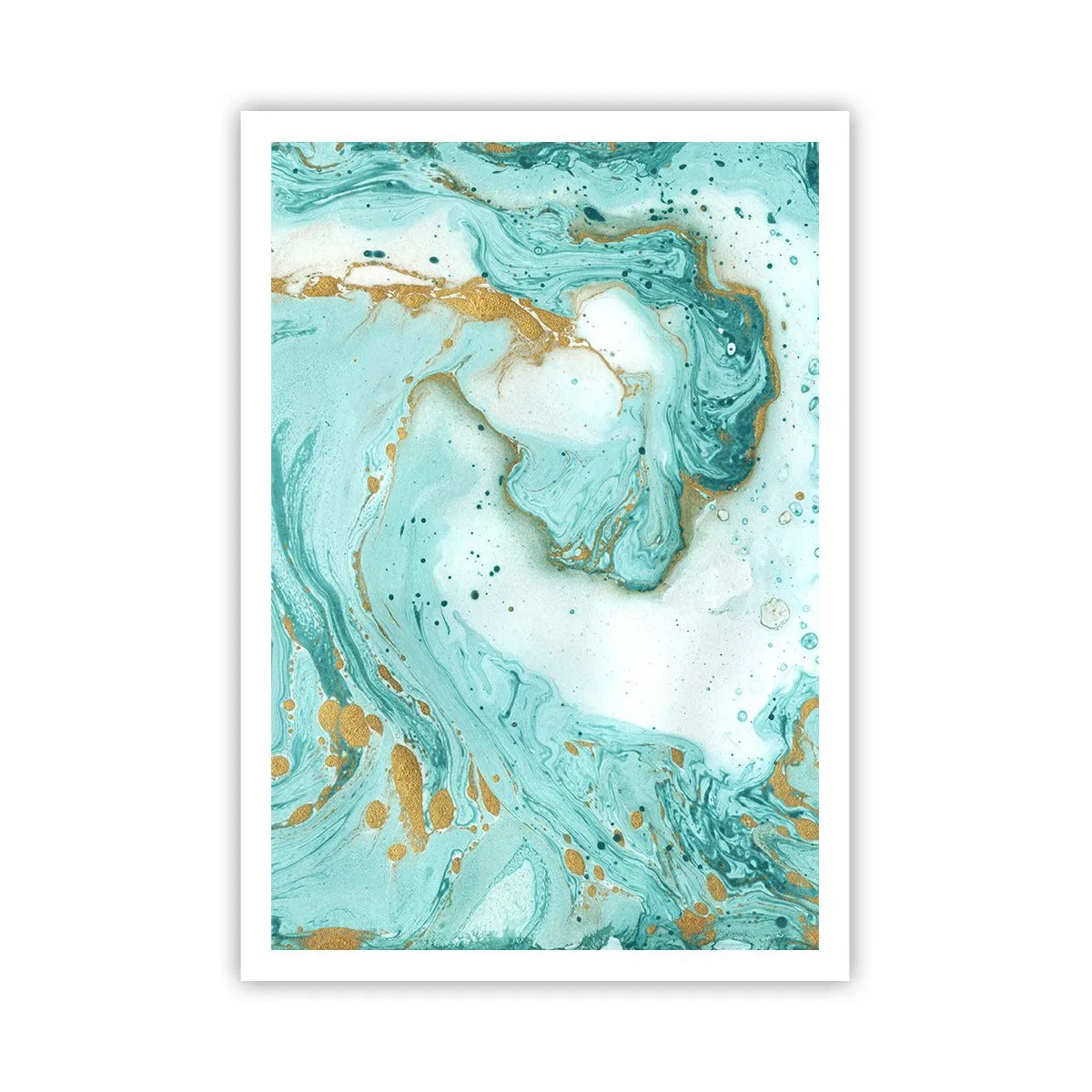 Poster - Unter der großen Welle der Edo-Ära - 70x100 cm