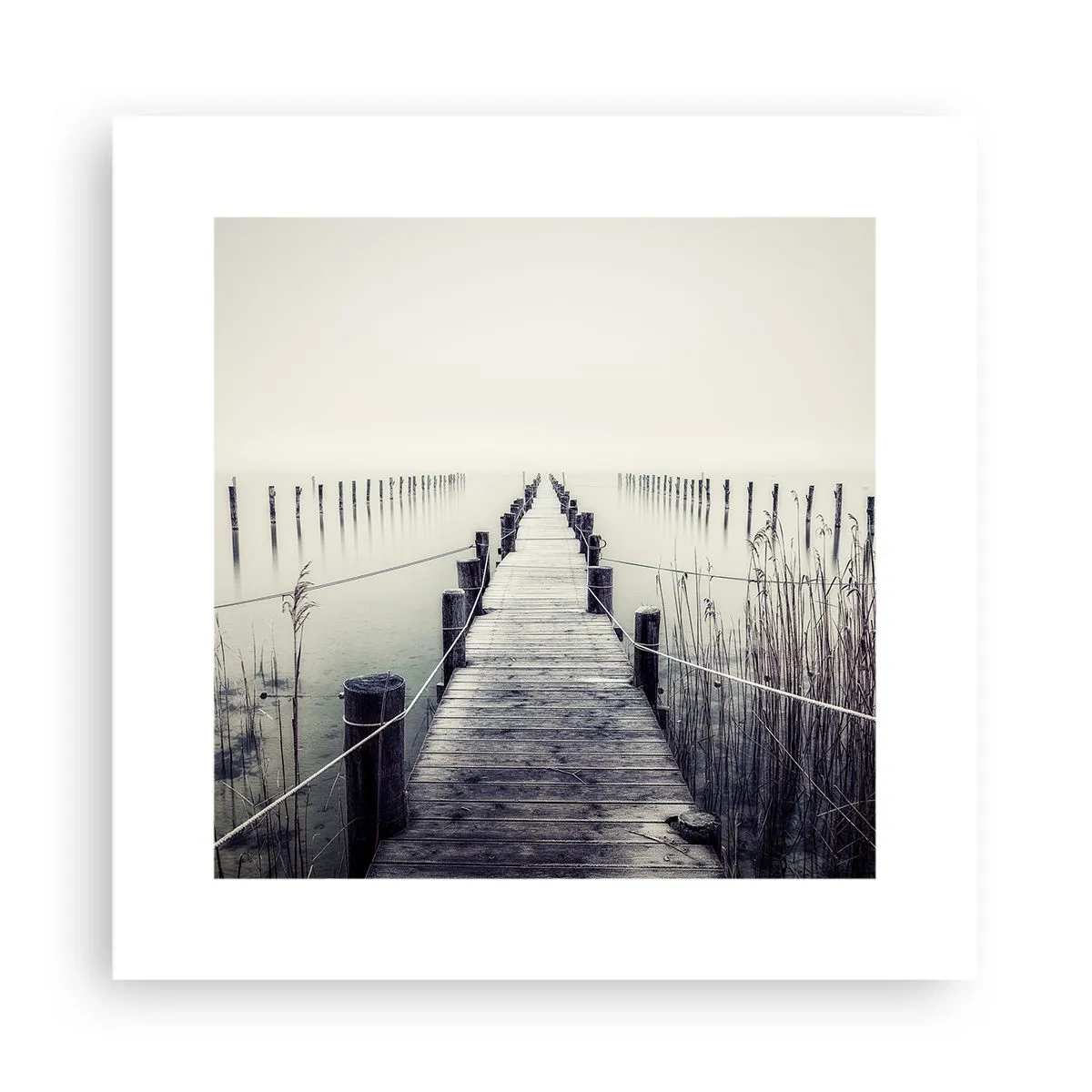 Poster - Tauchen Sie in Ruhe ein - 30x30 cm