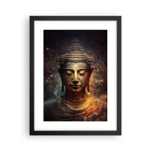 Poster in einem schwarzem Rahmen - Spirituelles Gleichgewicht - 30x40 cm