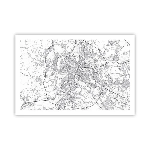 Poster - Römischer Kreis - 91x61 cm