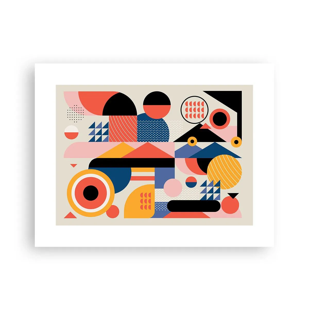 Poster - Komposition: Na, los, spiel! - 40x30 cm