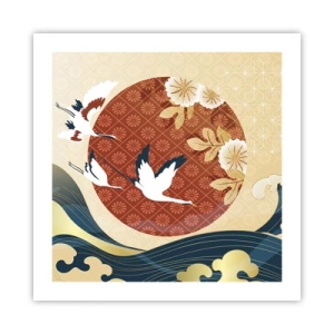 Poster - Japanisches Märchen - 50x50 cm